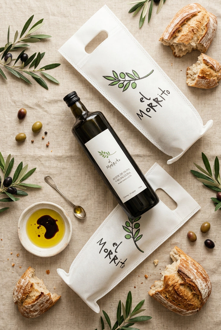 Regalo Empresarial  1 Litro de Aceite de Oliva Virgen Extra El Morrito de Colonia Uruguay