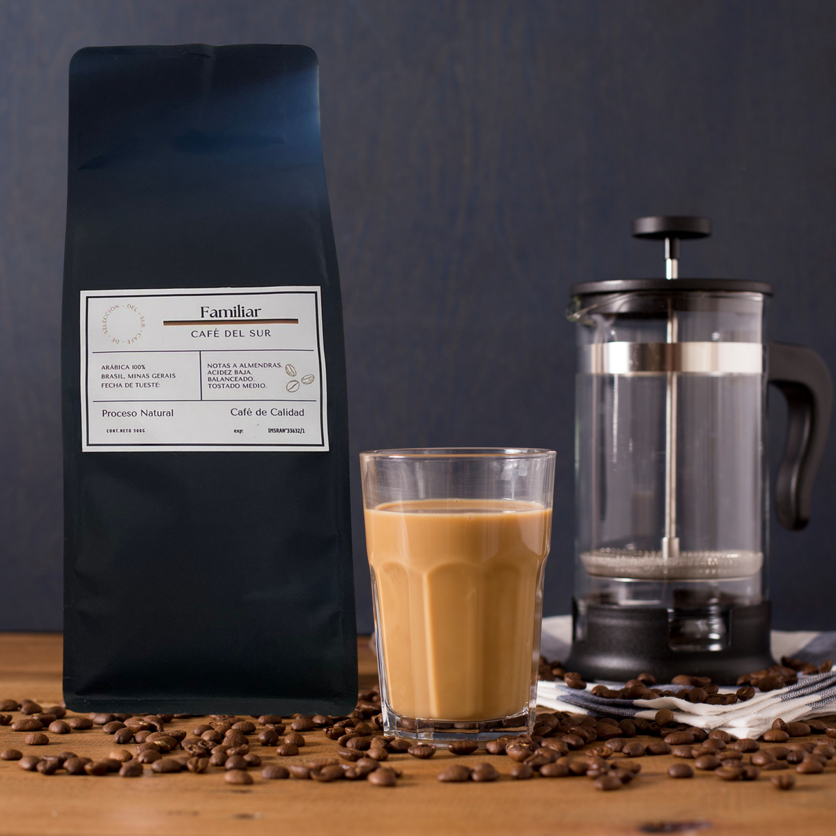 Cafe en Grano 500 g ''Café del Sur''